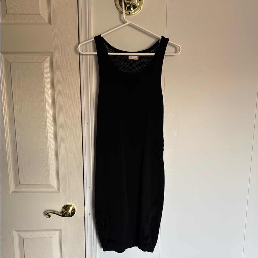 43. Black Sleeveless Dress